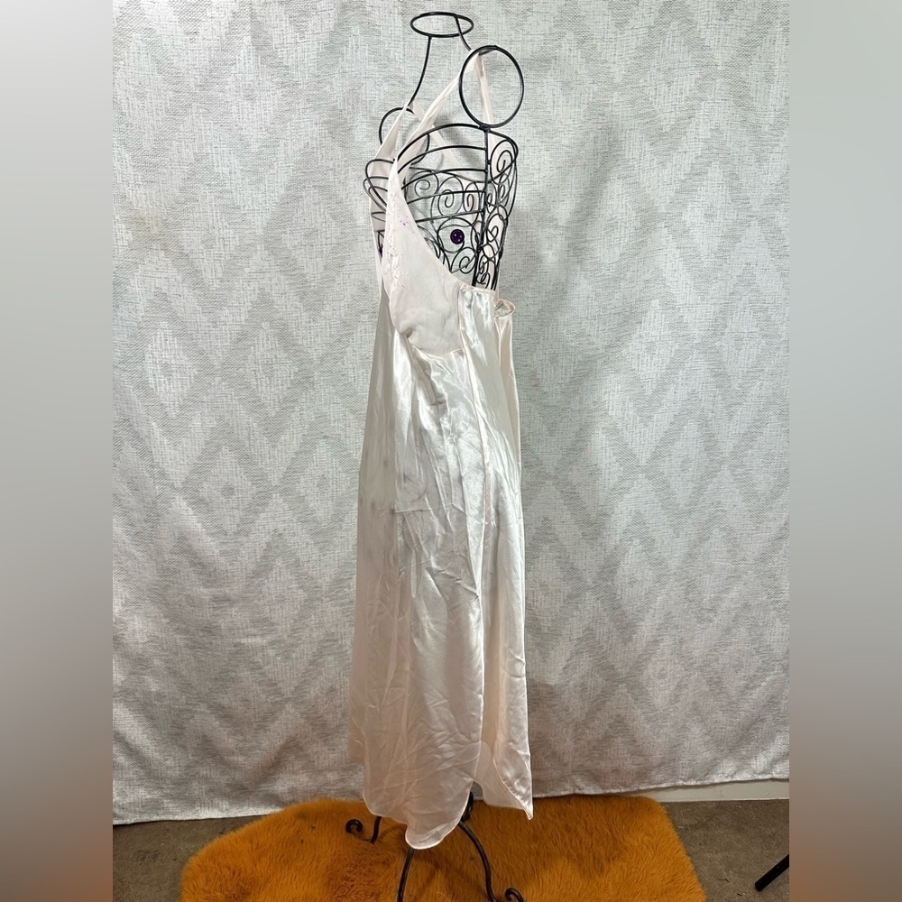 Alexandra Nicole light pink maxi slip dress size L - Picture 9 of 9